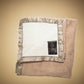 Alpaca Blankets TWIN Size Reversible Beige/Pearl