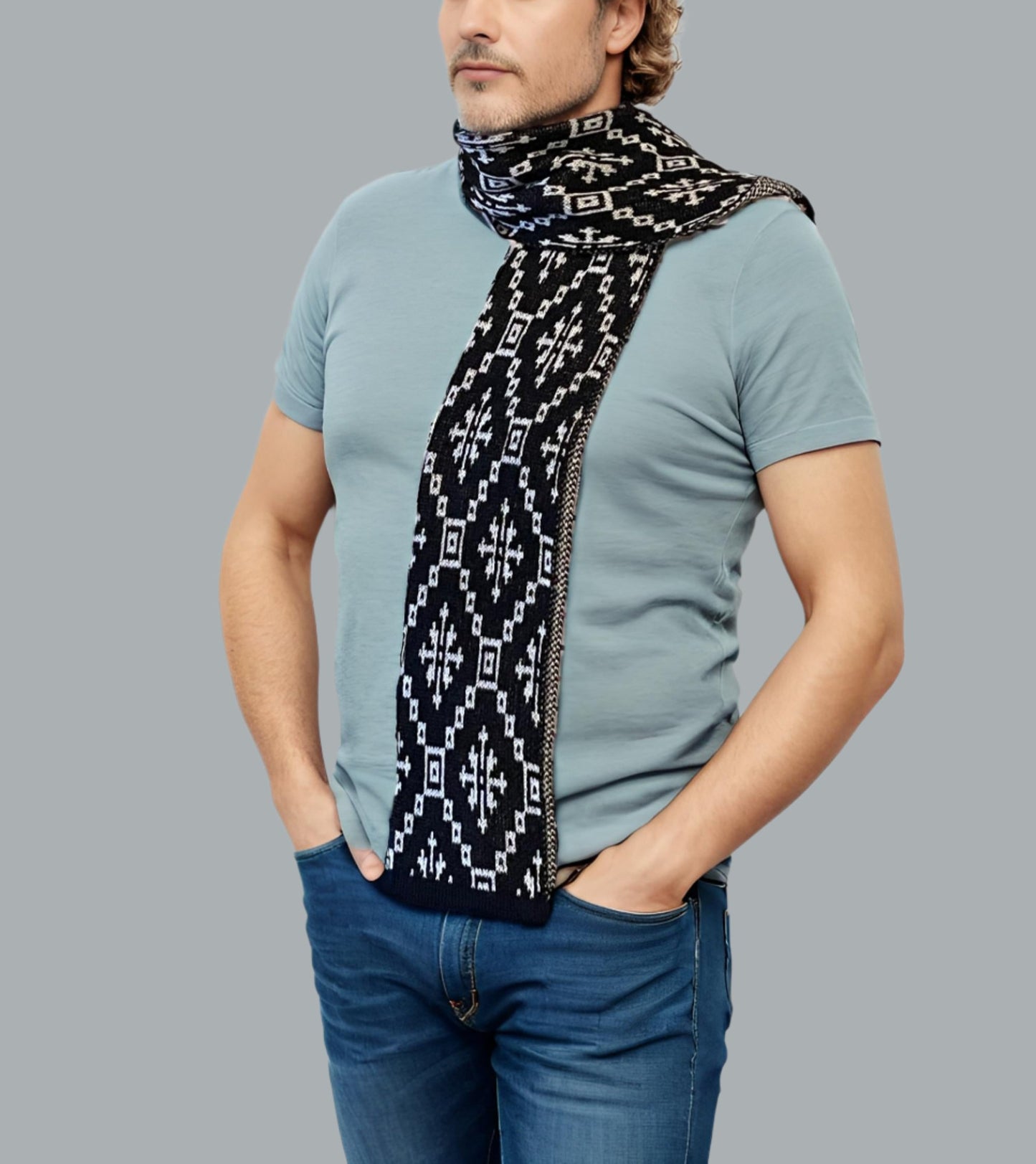 Alpaca Unisex Scarf LORD