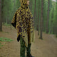 Australian Alpaca Thick Poncho Hooded, CAMO green