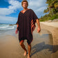 Australian Alpaca Unisex Thick Poncho Byron Bay Design