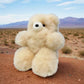 Hypoallergenic Natural Beige Super Fluffy Handmade Teddy Bear Plush Toy