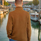 Alpaca Tall Neck Mohair Extra Soft Sweater Men, Camel