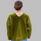 Alpaca Mohair Pullover Kelly Green