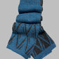 Alpaca Scarf Blue Mountain Blue Diesel/Charcoal