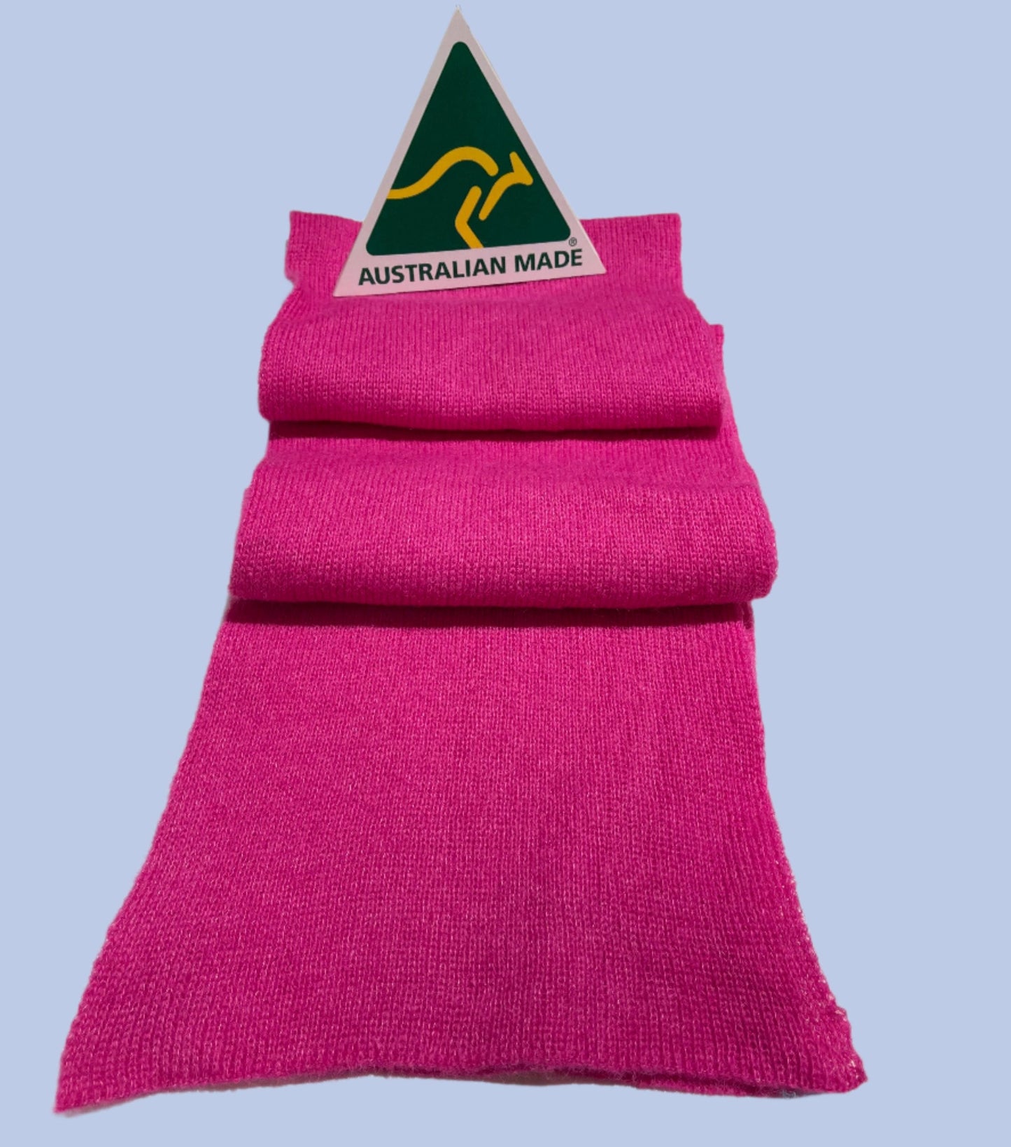 Extra Smooth Alpaca Mohair Scarf, Fuchsia