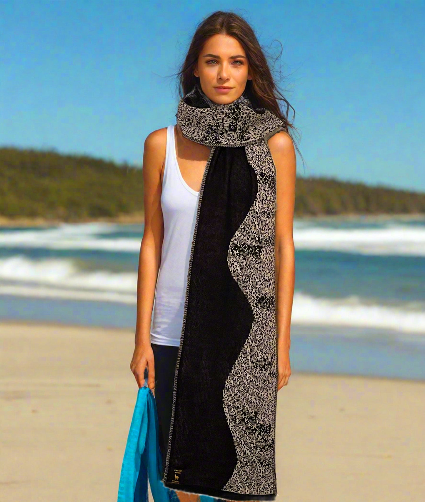 Alpaca Unisex Scarf Bondi Beach