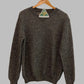 Alpaca Classic Jacquard Sweater Men V-Neck