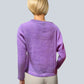 Baby Alpaca Pullover Round Neck Light Lilac