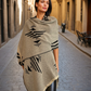 Alpaca Poncho Ruana Guiza