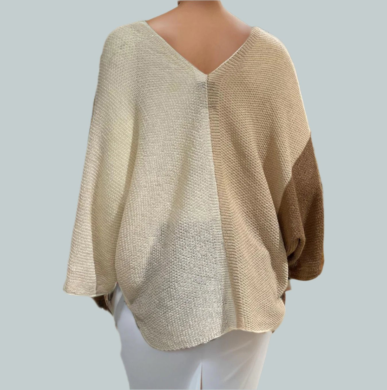 Alpaca Light Knit Bohemia Top