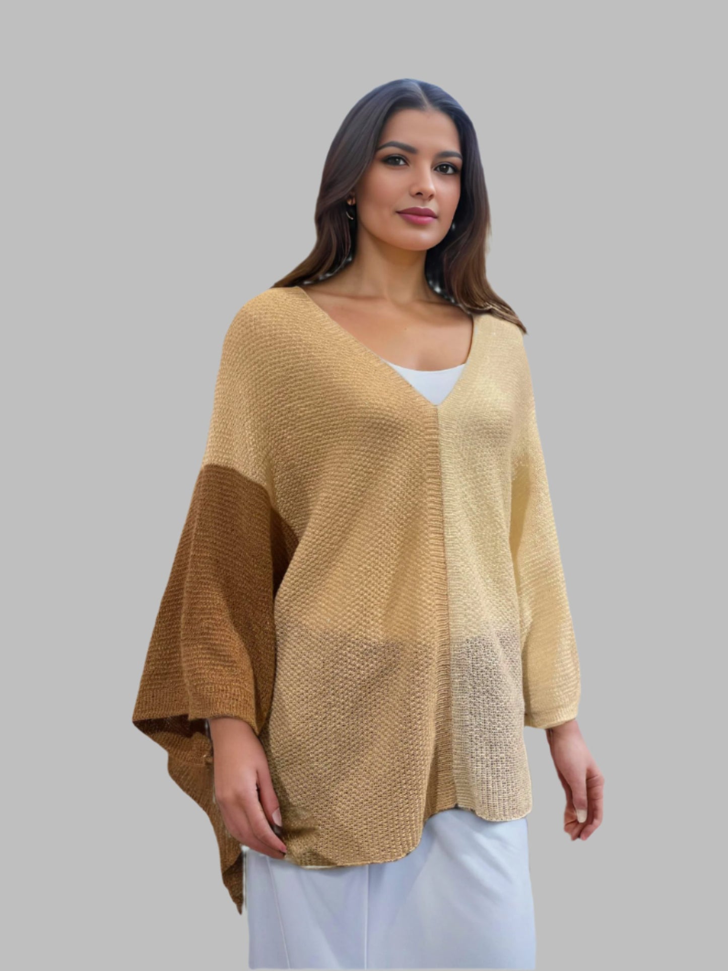 Alpaca Light Knit Bohemia Top