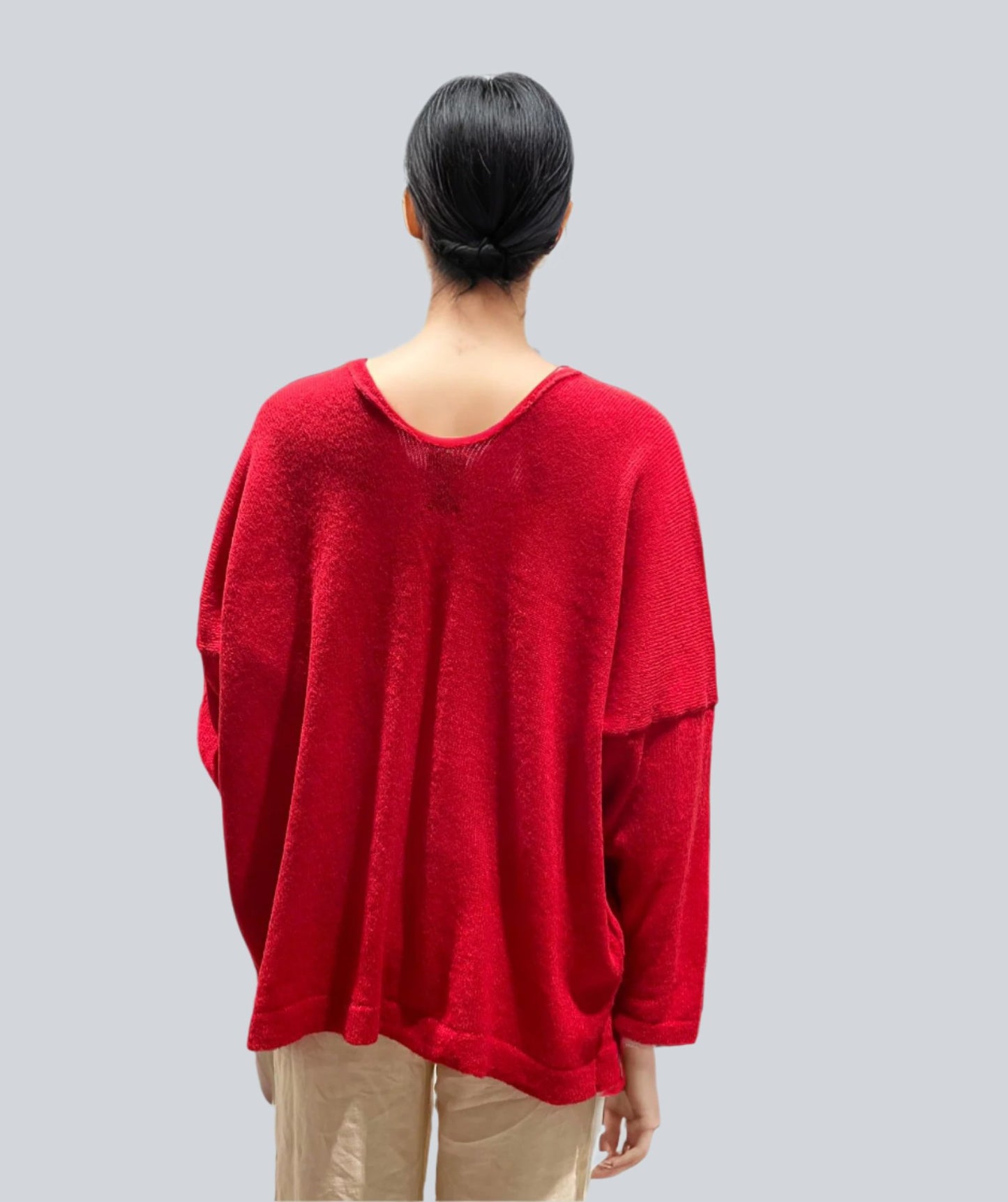 Alpaca Mohair Pullover Sweater Plus Size