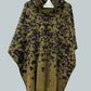 Australian Alpaca Thick Poncho Hooded, CAMO green