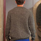 Alpaca Classic Jacquard Sweater Men V-Neck