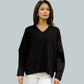 Alpaca Mohair Pullover Black